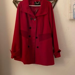Red jacket